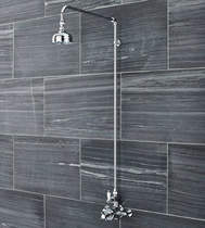 Nuie Showers Traditional Exposed Thermostatic Shower Valve & Riser Kit.