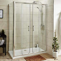 Shower Enclosures Rectangular Sliding Door