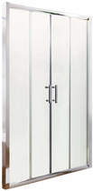 Nuie Enclosures Double Sliding Shower Door (1500mm).