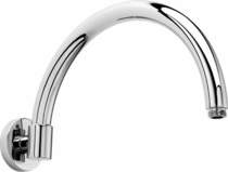 Component Arched Wall Mounting Shower Arm (310mm, Chrome).