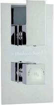 Hudson Reed Art 3/4" Twin Thermostatic Shower Valve With Diverter.