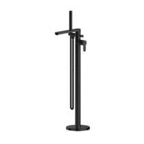 Nuie Arvan Floor Standing Bath Shower Mixer Tap (Matt Black).