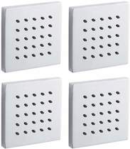 Hudson Reed Showers 4 x Square Tile Body Jets.
