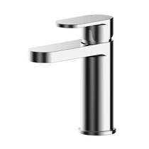 Nuie Binsey Basin Mixer Tap With Push Button Waste (Chrome).