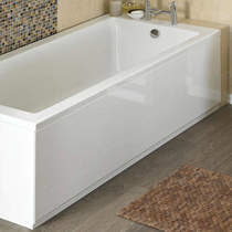 Crown bath panels side bath panel (high gloss white, 1700mm).