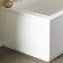 Crown Bath Panels End Bath Panel (High Gloss White, 750mm).