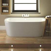 Nuie Baths Shingle BTW Bath With Panel. 800x1700mm.