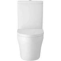 Hudson Reed Ceramics Luna Semi Flush To Wall Toilet, Cistern & Seat.