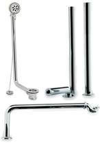 Nuie specialist roll top bath pack (chrome)