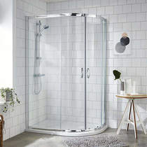 Premier Enclosures Offset Quadrant Shower Enclosure (RH, 1200x800).