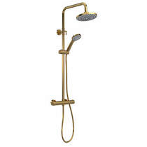 Nuie Showers Thermostatic Bar Shower Valve With Kit (Br Brass).
