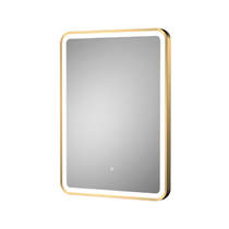 Nuie Furniture LED Mirror 500x700mm (Br Brass).