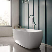 Hudson Reed Baths Bella Freestanding Bath 1495x721mm.