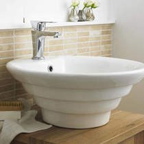 Nuie Basins Round Free Standing Basin (460mm diameter).