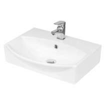 Hudson Reed Vessels Wall Hung Basin With Overflow (500mm).