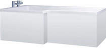 Crown Bath Panels Square Side & End Shower Bath Panels (1500x700mm).