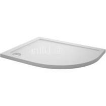 Crown Trays Low Pro Offset Quad Shower Tray. 900x760x40. Right Handed.