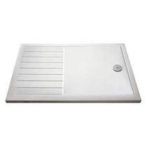 Nuie Trays Wetroom Rectangular Shower Tray 1400x800mm (Gloss White).