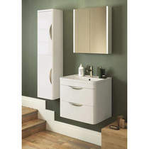 Premier Parade 600mm Vanity Unit Pack 1 (Gloss White).