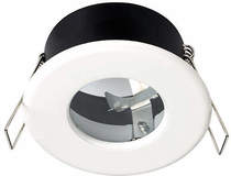 Hudson Reed Lighting 1 x Designer Shower Spot Light Fitting (White, 240V).