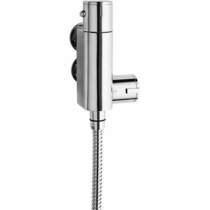 Nuie Showers Vertical Thermostatic Bar Shower Valve (Chrome).