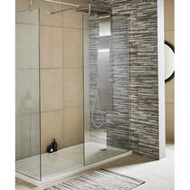 Premier Wetrooms Wetroom Glass Screen With Support Bracket (1000mm).