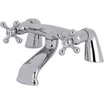 Nuie viscount bath filler tap (chrome).