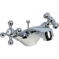 Nuie Viscount Mono basin mixer tap (Chrome).