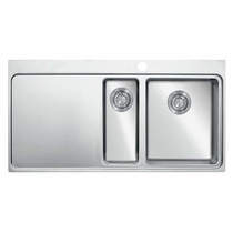 UKINOX Micro Flush Mount Kitchen Sink (1000/510mm, S Steel, RH).