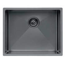 UKINOX ColorX Flush Mount Kitchen Sink (550/450mm, Titanium).