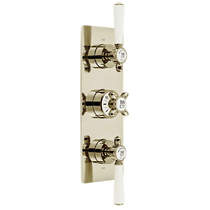 Vado Axbridge Thermostatic Shower Valve With 3 Outlets (Bright Nickel).