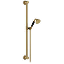 Vado Axbridge Slide Rail Shower Kit (Brushed Brass).