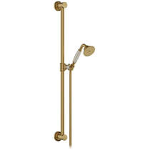 Vado Axbridge Slide Rail Shower Kit (Brushed Brass).