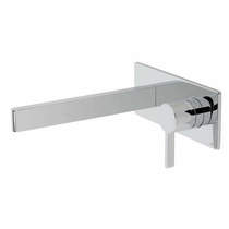 Vado Edit Wall Mounted Basin Mixer Tap (Chrome).