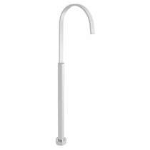 Vado Geo Floor Standing Bath Spout (Chrome).