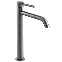 Vado Origins Slimline Tall Basin Mixer Tap (Brushed Gunmetal).