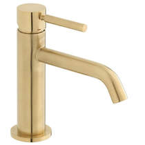 Vado Origins Slimline Mono Basin Mixer Tap (Brushed Gold).