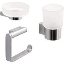 Vado Infinity Bathroom Accessories Pack A5 (Chrome).