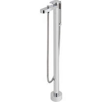 Vado Life Floor Standing Bath Shower Mixer Tap With Kit (Chrome).