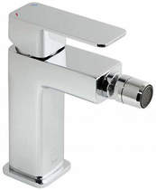 Vado Phase Mono Bidet Mixer Tap With Pop Up Waste (Chrome).