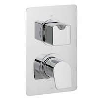 Vado Photon Thermostatic Shower Valve With 3 Outlets (Chrome).