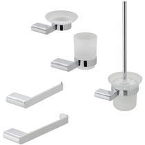 Vado Photon Bathroom Accessories Pack A07 (Chrome).