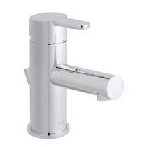 Vado sense mono basin mixer tap with pop up waste (chrome).