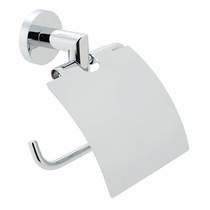 Vado Space Covered Toilet Roll Holder (Chrome).