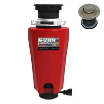 WasteMaid Medium Duty Waste Disposal Unit (0.5HP, Continuous Feed).