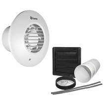 Xpelair Simply Silent Extractor Fan With Timer & Kit (100mm).