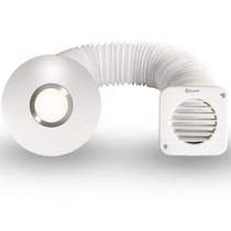Xpelair Simply Silent Illumi Shower Fan With Installation Kit (100mm).